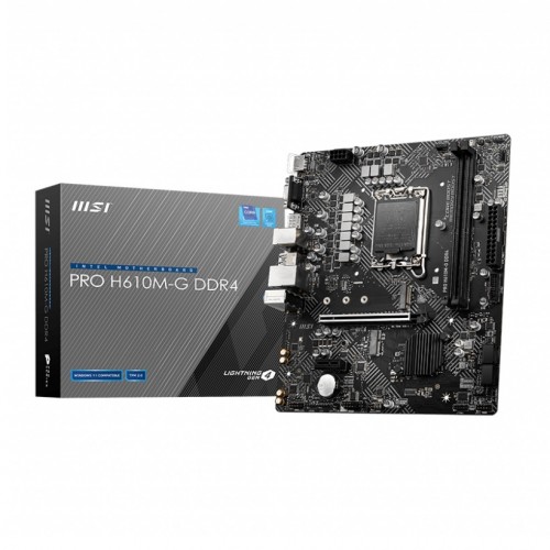 MSI PRO H610M-G DDR4 12th Gen Micro-ATX Motherboard