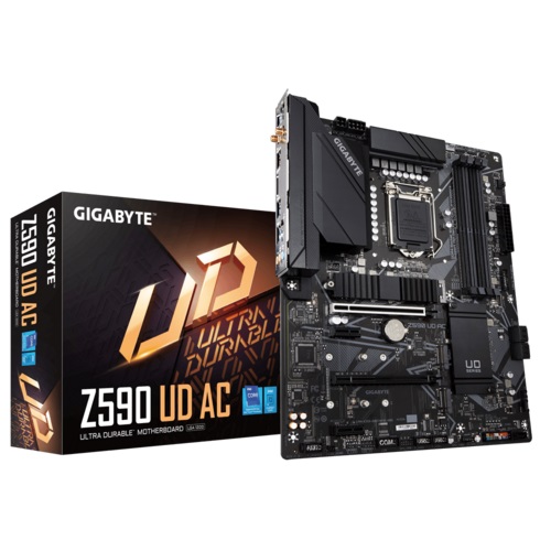 GIGABYTE Z590 UD AC Intel 10th and 11th Gen ATX Motherboard