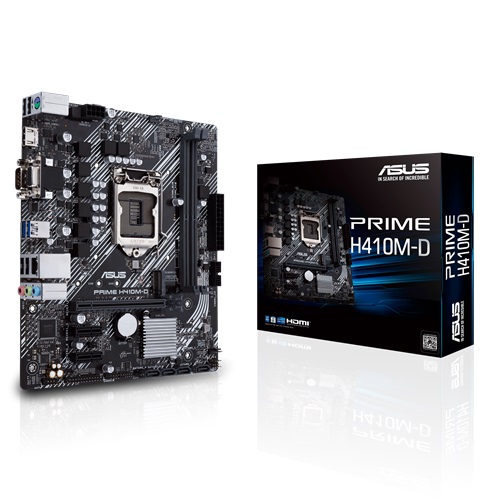 Asus Prime H410M-D Intel 10th Gen Micro-ATX Motherboard