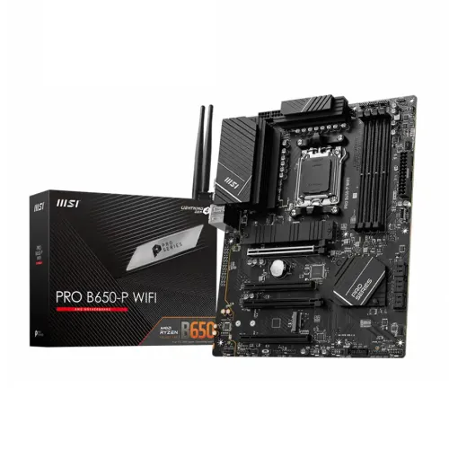 MSI PRO B650-P WIFI DDR5 AMD AM5 ATX Motherboard
