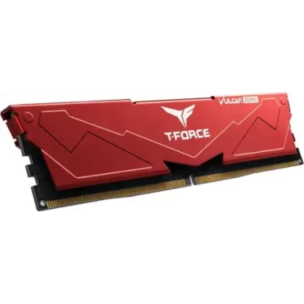 TEAM VULCAN RED 32GB (16x2) DDR5 5600MHz Gaming Desktop RAM