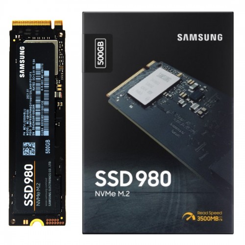 Samsung 980 500GB PCIe 3.0 M.2 NVMe SSD